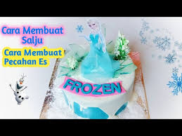 Faktanya kue hanya untuk orang kaya pada waktu itu. Menghias Kue Ulang Tahun Frozen Elsa Paling Mudah Dengan Salju Dan Es Frozen Birthday Cake Youtube