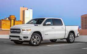 Download Wallpapers Dodge Ram 1500 Crew Cab 2019 White Suv American Cars Exterior New White Ram 1500 Dodge Besthqwallpaperscom Ram 1500 Pickup Trucks Dodge Ram 1500
