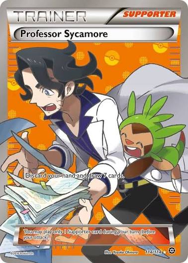 Professor Sycamore - XY - Steam Siege - Pokemon - TCGplayer.com