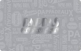 Holiday gift card bonus offer. Pappas Restaurants Egift Card Giftcardmall Com