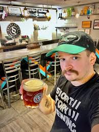 Enjoying sunset over Detroit landmarks