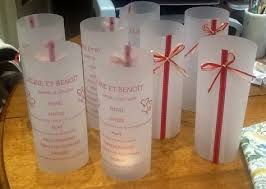 6 Menus Photophores Pour Mariage Ou Evenement Accessoires De Maison Par Arc En Ciel Creatif Menu Mariage Porte Menu Mariage Menu Mariage Papier Calque