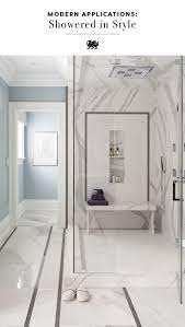 Cambria Is A Versatile Natural Quartz Surface From Countertops To Shower Surrounds A Shower Bench And Shower Bench Blue Bathroom Walls Shower Bench Built In