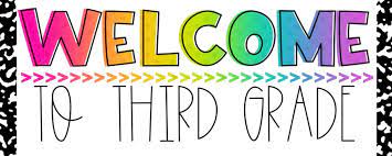 3rd Grade / Welcome to 3rd Grade!
