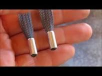 Add metal tips to your hoodie draw string
