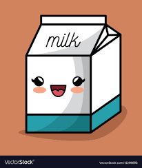 Milk box kawaii happy icon design Royalty Free Vector Image