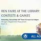 Ren Faire at the Library: Contests & Games event image