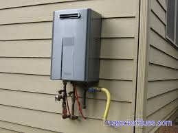 Can you install a tankless water heater outside. The Great Things About Tankless Water Heaters Harding52beebe