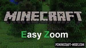 While zooming, you can use the mouse wheel to zoom in further. Easy Zoom Tool Gui Mod For Minecraft 1 8 9 Pc Java Mods