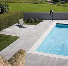 belgian bluestone swimming pool terrace hullebusch tuin