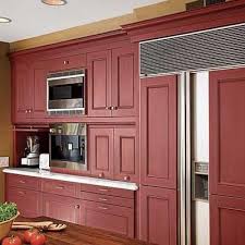 Watch to learn how to paint kitchen cabinets like a pro. Photo Mark Lohman Thisoldhouse Com From A Kitchen With The Same Old Footprint Bold New Design Red Cabinets Red Home Decor Red Kitchen