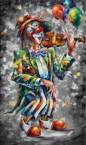 They make lovely additions to birthday cards, especially if you're posting to family or friends on their birthday, and are sure to be proudly displayed on the fridge! Clown Palette Knife Oil Painting On Canvas By Leonid Afremov Size 30 X40