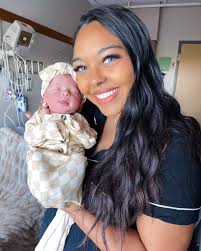 Baby is….. a GIRL 🎀😍✨ Our sweet Cora Lee Harmon made her grand appearance 