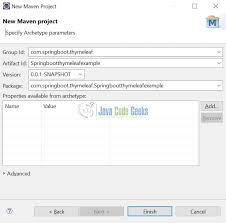 Step 3 will create an executable jar file of your spring boot application and put it within the target folder. Spring Boot Thymeleaf Helloworld Example Examples Java Code Geeks 2021