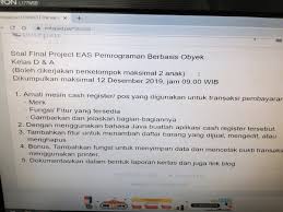 Check spelling or type a new query. Contoh Soal Pbo Kelas 11 Semester 1 Contoh Soal Terbaru