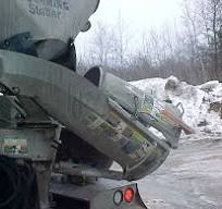 Schwing Fold Over Chute - Concrete Mixer Supply