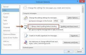 Checking Spelling While Composing An Email In Outlook A Primer