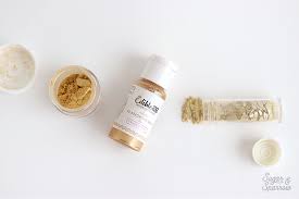 Here are the ways i use most often The Best Fda Approved Metallic Gold Buttercream Finish Sugar Sparrow