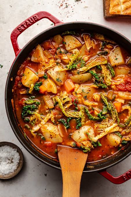 Vegan vegetable soup