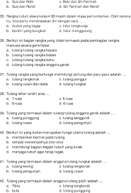 Rangka manusia dan fungsinya kelas 5 sd. 1 Berikut Ini Yang Bukan Merupakan Fungsi Rangka Adalah A Membentuk Tubuh C Tempat Melekatnya Otot B Membentuk Daging D Pdf Download Gratis