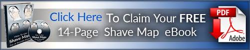 Shave Maps Infographic How To Shave Correctly Which