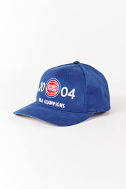 New era detroit pistons blue official team color 2tone 59fifty fitted hat. Detroit Pistons Finals History Deadstock Snapback In Royal Stateside Sports