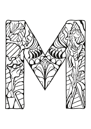Alphabet Lettre M Alphabet Lettre M A Partir De La Galerie Alphabet Source Livre C Coloring Pages Alphabet Coloring Pages Free Printable Coloring Pages