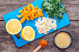 Roast until tender, about 15 minutes. Moroccan Spiced Chicken Over Couscous Fresh Off The Grid