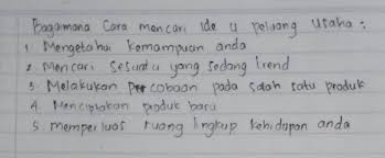 Hal itu memang terbilang sulit, terutama bagi para pemilik usaha yang baru. Bagaimana Cara Mencari Ide Untuk Sebuah Peluang Usaha Brainly Co Id