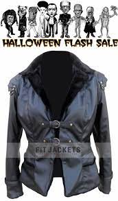 New Gemma Arterton Hansel And Gretel Coat Celebrities Leather Jacket Leather Outfit Coat