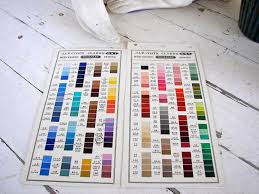 Coats And Clark Thread Color Chart Choice Image Chart