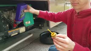 Part 2.how to restore power(light) in a gasoline. Onan Microquiet 4000 Oil Change Youtube