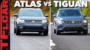 Of the volkswagen suvs, the tiguan is a bit more modest, but still generates a capable. Buffalo Grizzly Bears Geysers 2018 Vw Atlas Vs Tiguan Yellowstone Road Trip Review Youtube