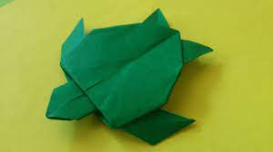 Share to twitter share to facebook share to pinterest. Cara Membuat Origami Penyu Pipih Origami Binatang Youtube