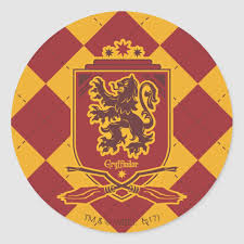 Harry Potter Gryffindor Quidditch Crest Classic Round Sticker Zazzle Com Harry Potter Stickers Harry Potter Gryffindor Gryffindor