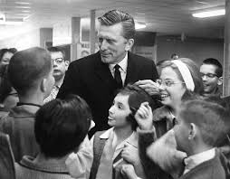 Image captionkirk douglas, the american actor whose chiselled good looks, steely glare and distinctively dimpled chin made him one of hollywood's most popular leading. You Ll Never See Another Movie Star Like Kirk Douglas Heraldnet Com