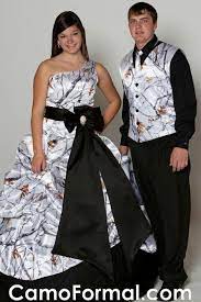 Matching Snow Camo Dress And Tux Camo Dress Dresses Camo Girl