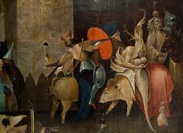 Jheronimus Bosch Verzoeking Van De Heilige Antonius Detail Personagens Leviata