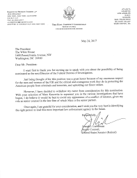 The federal bureau of investigation (fbi) is the domestic intelligence and security service of the fbi format for blackmail pdf / here s what an ashley madison blackmail letter looks like graham cluley. Usa Joseph Lieberman Letter To President Trump Asking To Be Withdrawn As A Nominee For Fbi Director 24 05 2017 Minbane