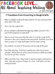 In fact, this first report is intended as a rough draft, the matrix of a. 7 Transitions From Prewriting To Rough Draft With Freebies Out Of This World Literacy