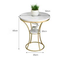 The average sofa seat height measures 17 to 18 inches from the floor to the top of the cushion. Nordic Living Room Sofa Bedroom Central Table Two Chairs Round Table Luxury Corner Table Simple Marble Small Coffee Table Coffee Tables Aliexpress
