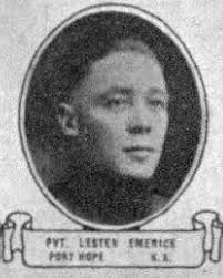 PVT Lester Frank Emerick (1892-1918)