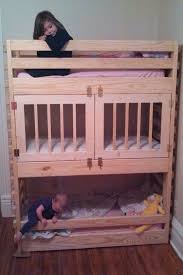 Make The Middle A Little Open So It Doesn T Look Like A Cage Beds By Van Vark Wood Creations Toddler Bunk Beds Bunk Beds Kid Beds