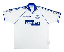 Everton 1998 99 Auswarts Trikot