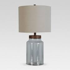 Express Yourself With This Fillable Glass Assembled Table Lamp From Threshold 153 The Glass Table Lamp Offers A Energy Efficient Light Bulbs Lamp Table Lamp