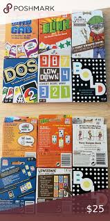 Maybe you would like to learn more about one of these? 6 New In Box Card Games Dos Bold Low Down Etc Bundle Of 6 New In Box Games From The Makers Of Uno Uno Is Not Included See Lis Card Games