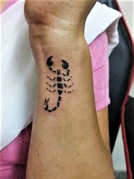 56 scorpion tattoos on forearm; Small Wrist Tattoo Designs