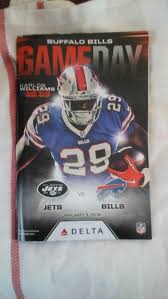 Buffalo Bills Vs Jets Game Program 2016 Buffalo Bills Bills Buffalo