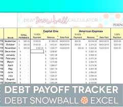 Debt Repayment Plan Template Nuvee Me