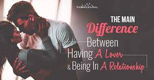 Let us say that boyfriend/girlfriend/spouse/fock buddy are available terms too but do not relate to the situation. The Main Difference Between Having A Lover Versus A Boyfriend